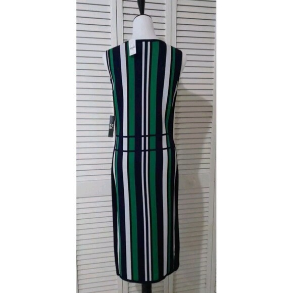 New NY & Company  Dress  Green Multi Womens L - Picture 7 of 12